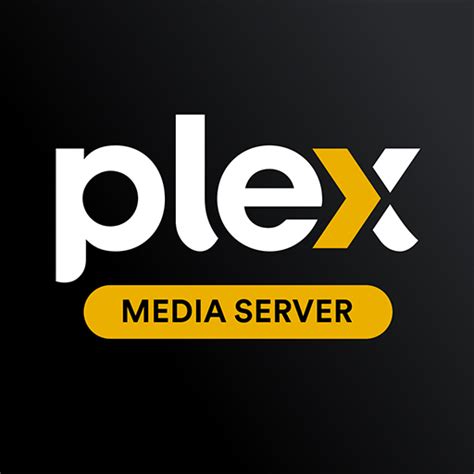 Logo van Plex Media Server.