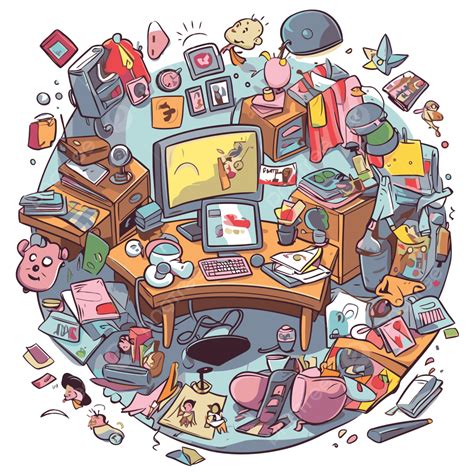 illustratie van een rommelige kabelzone versus een nette kabelzone