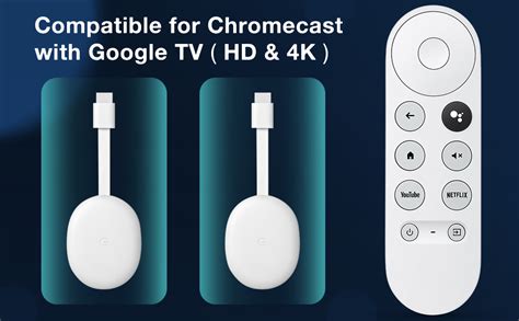 Een overzicht van de Chromecast met Google TV afstandsbediening