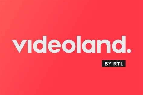 Illustratie van het Videoland-logo op een Samsung Smart TV-scherm