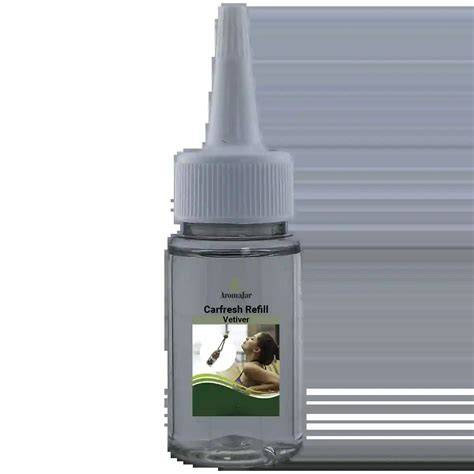 Illustratie van een CarfreshClip en een CarFresh flesje