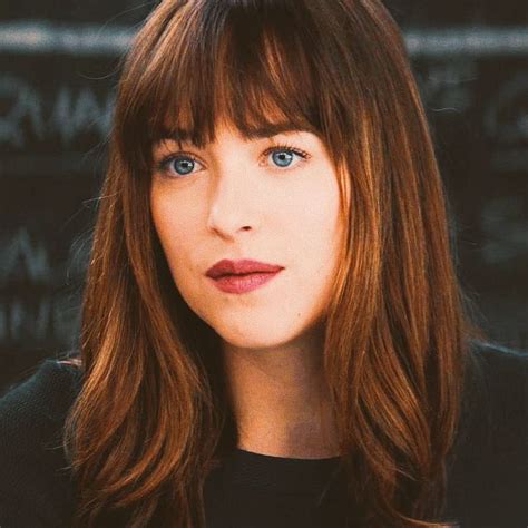 Portret van Dakota Johnson als Anastasia Steele
