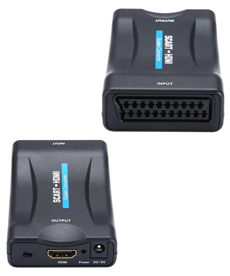 Afbeelding van een SCART-naar-HDMI-adapter