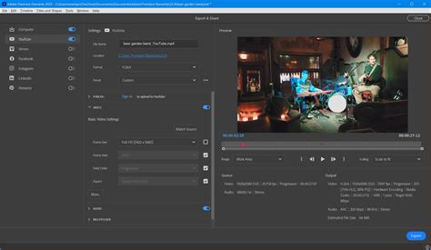 Voorbeeld van een menusjabloon in Adobe Premiere Elements