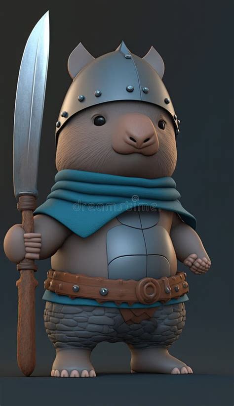 Illustratie van Carl de Wombat, het nieuwe personage geïntroduceerd in de campagne.