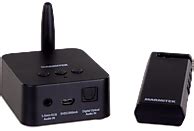 Illustratie van de Audio Anywhere 725 set met transmitter en receiver