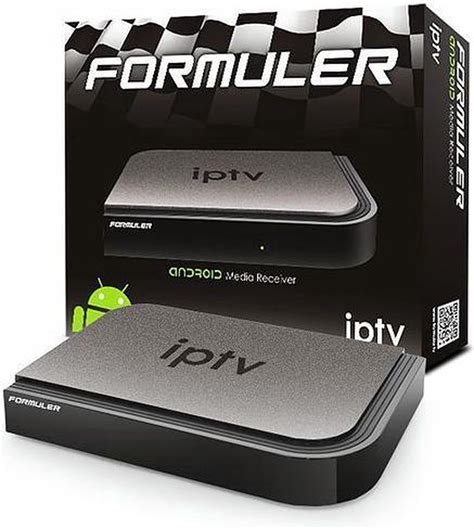Collage van populaire mediaspelers en IPTV boxen zoals Formuler, Xsarius en Zgemma.