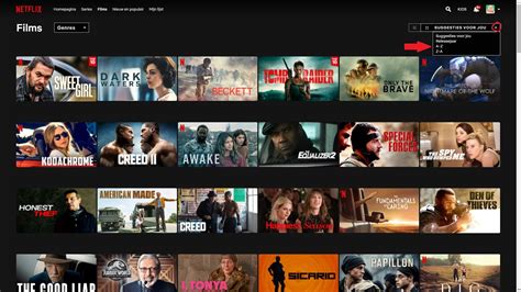 Illustratie van een verzoekformulier voor films en series op Netflix
