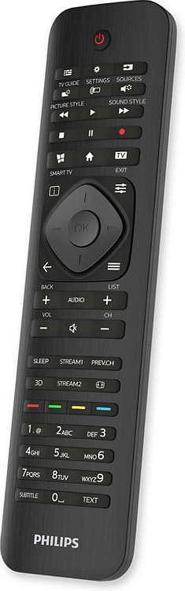 Overzicht van zenderinstellingen op een Philips TV