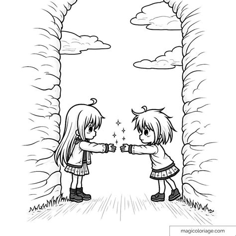 Een romantische scène tussen twee hoofdpersonages, met een hint van drama