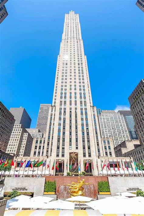 RCA's voormalige hoofdkantoor in 30 Rockefeller Plaza, New York.