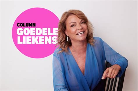 Goedele Liekens die een koppel begeleidt