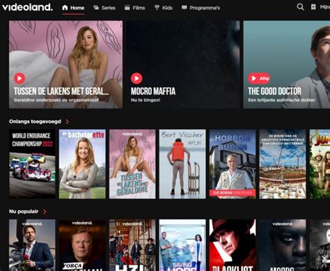 Tabel met de verschillende Videoland abonnementen en hun prijzen