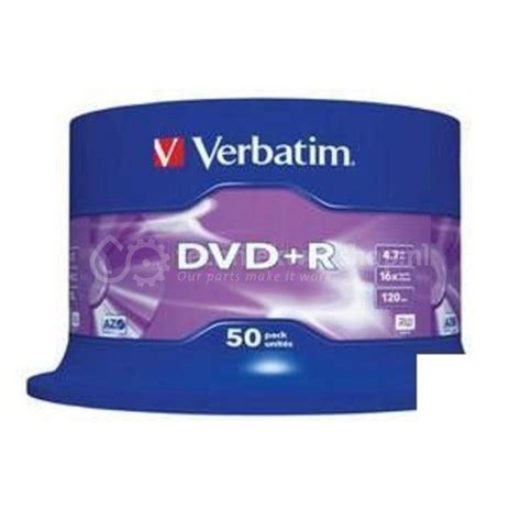 Verpakking met diverse merken DVD-R schijven