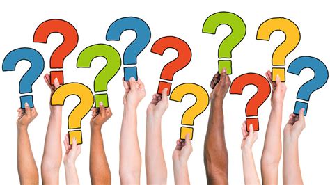 Illustratie van jongeren die vragen stellen aan politici.