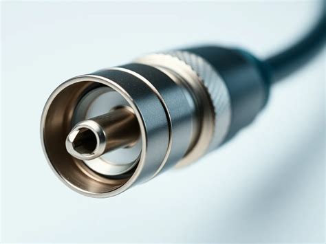 Afbeelding van een goed weggewerkte coaxkabel.