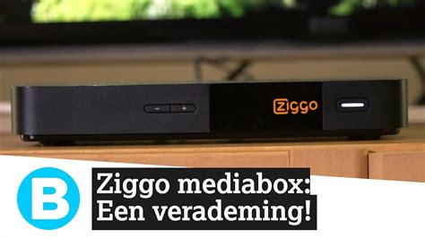Illustratie van een Ziggo retourdoos met adreslabel