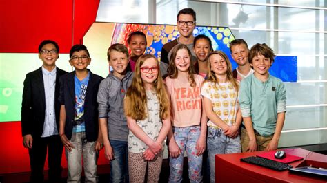 infographic met tijdschema van de NOS Jeugdjournaal uitzendingen