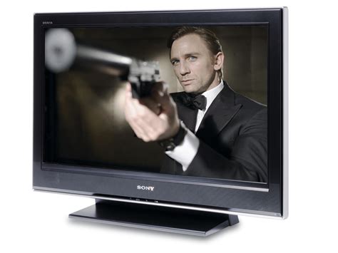 Foto van de Sony Bravia KDL-32D3000 met focus op het slanke design