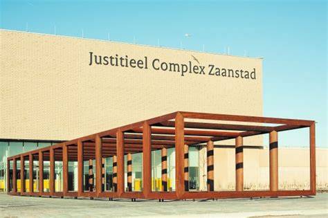 plattegrond van het Justitieel Complex Zaanstad