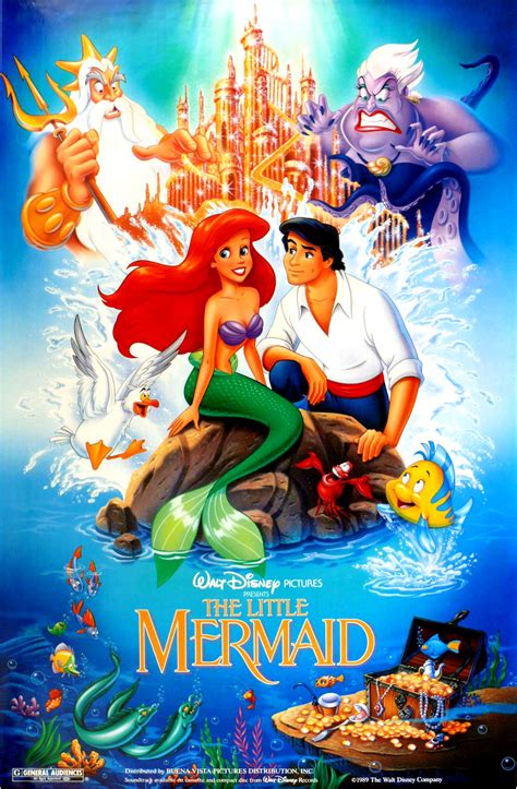 Promotionele poster van de film The Little Mermaid