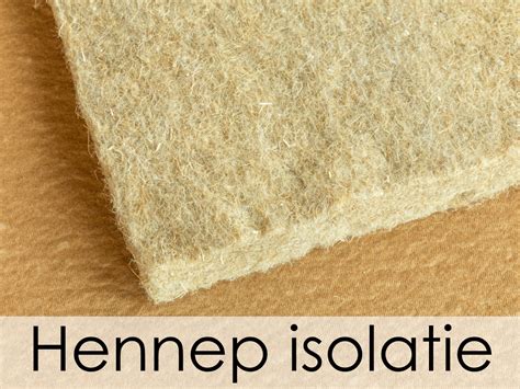 Voorbeeld van duurzaam isolatiemateriaal dat in het programma werd getoond