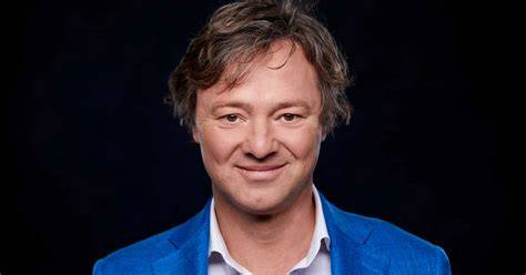 Foto van Frits Sissing tijdens een liveshow