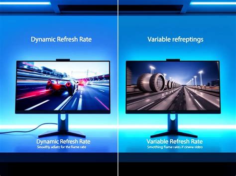 Infographic die de verschillen tussen refresh rate en responstijd uitlegt.