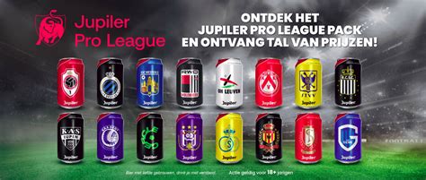 Historische foto van een vroege Jupiler Pro League wedstrijd