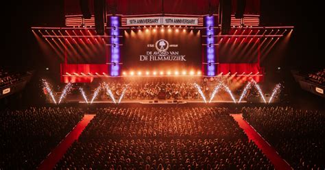 Een sfeerbeeld van de uitverkochte Ziggo Dome tijdens een concert van De Avond van de Filmmuziek.