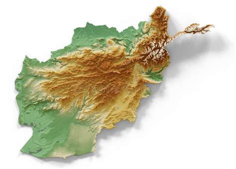cartografische weergave van Afghanistan met de provincie Uruzgan gemarkeerd