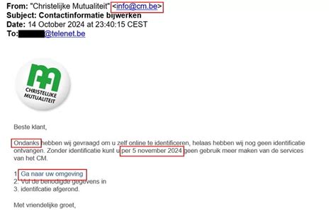 Voorbeeld van een phishing-sms die wordt besproken in Opgelicht?!.