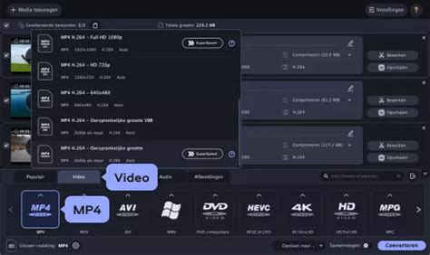 Infographic die het conversieproces van MKV naar MP4 visualiseert.