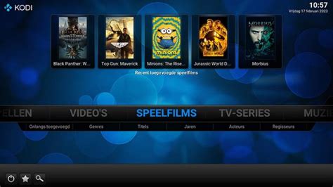 Lijst met beschikbare ondertitelingsdiensten in Kodi