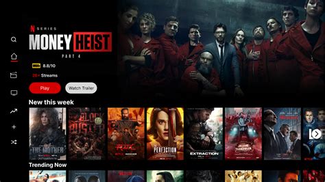 Screenshot van het 'Downloads beheren' gedeelte in de Netflix-app