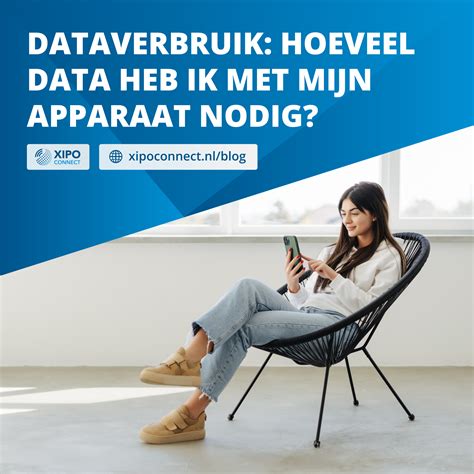 Infographic die dataverbruik per streamingkwaliteit weergeeft