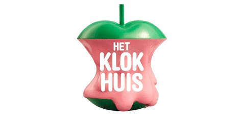 Klokhuis logo met een afbeelding van kinderen die praten