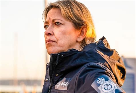 portret van Nicola Walker als Annika Strandhed