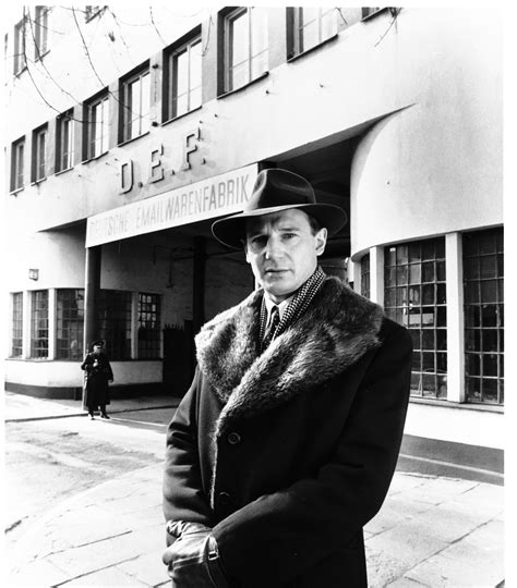 Scène uit Schindler's List met Oskar Schindler