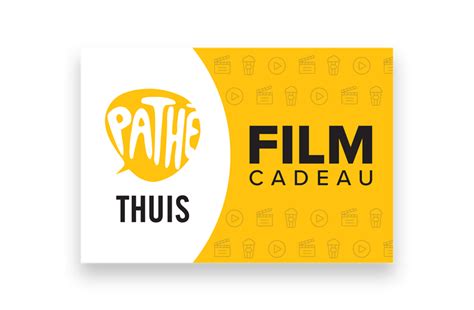 Afbeelding van verschillende Pathé Thuis cadeaukaarten en vouchers