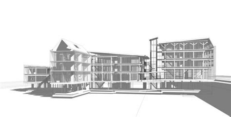 Architectonisch ontwerp van Metropole Palace