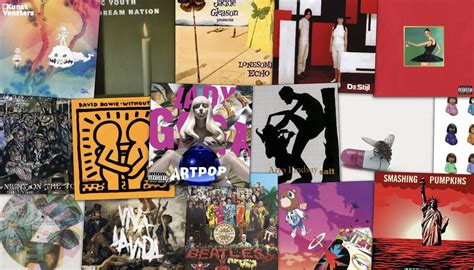 Collage van albumhoezen met diverse muziekgenres aangeboden door Familystream.