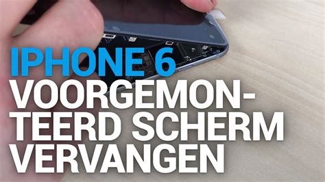 iPhone 6 scherm verwijderen
