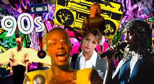 Collage van iconische beelden uit de jaren 90, passend bij de sfeer van de reportages van Paul Jambers