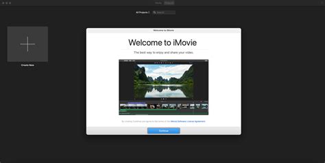 Illustratie van de iMovie interface met focus op de audiosectie