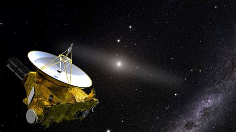 Artistieke impressie van de New Horizons ruimtesonde