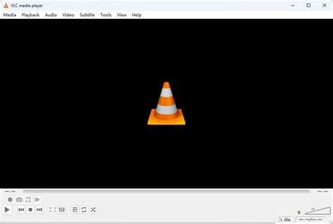 Illustratie van de VLC Media Player interface met de optie 