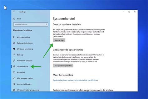 Schema van de stappen om een Philips Smart TV terug te zetten naar fabrieksinstellingen