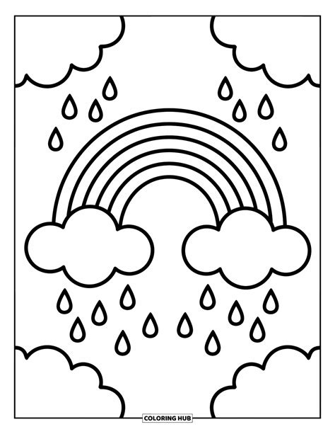 Een regenboog die zich aftekent tegen een dramatische lucht.