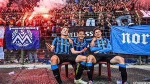 Historische foto van Club Brugge